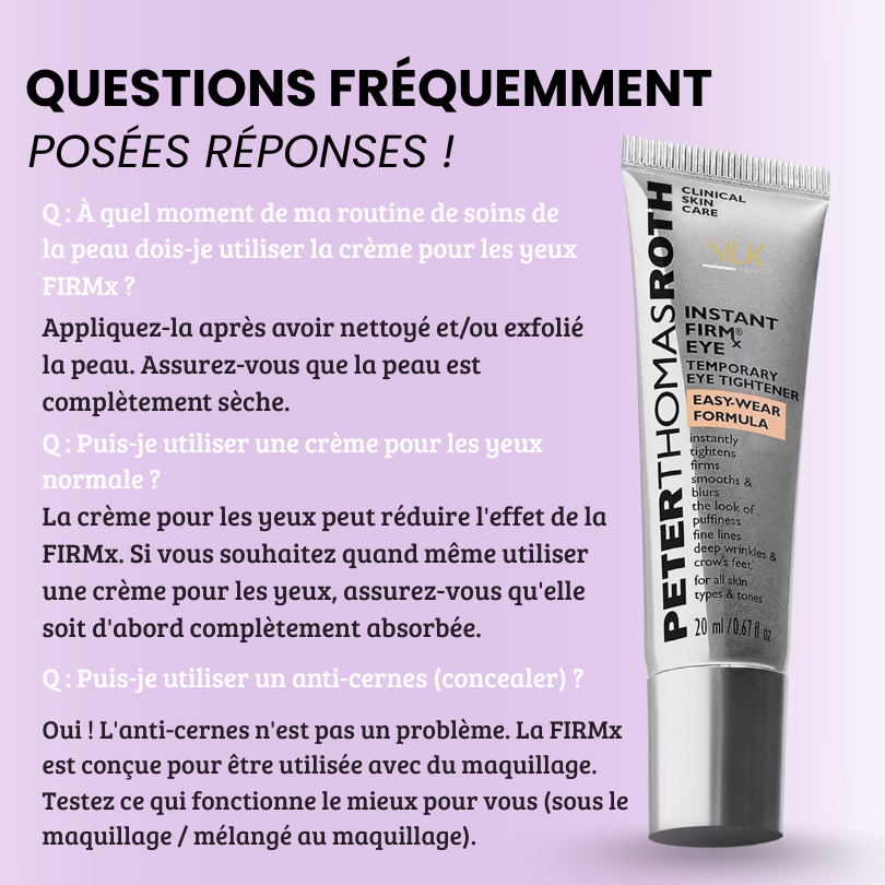 FirmX Easy-Wear Crème anti-rides pour les yeux