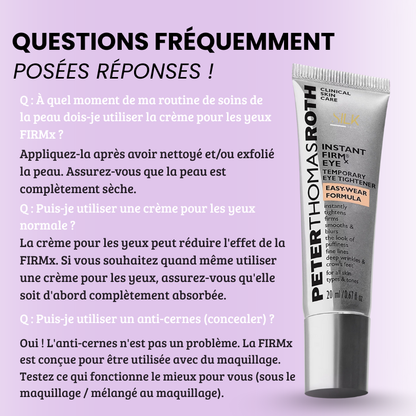 FirmX Easy-Wear Crème anti-rides pour les yeux